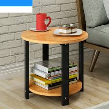 These coffee tables are best for smaller living rooms as larger tables will make a large living room feel too small. Small Size Home Wooden Coffee Table Simple Modern Living Room Sofa Bedroom Round Tea Table Size 50 50 43cm Yellow Pear Wood Alexnld Com