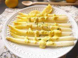 White Asparagus With A Provençal Lemon Mustard Mayo (Paleo, Gf)