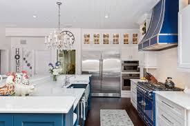 To reassure you, here are 30 ideas of the white kitchen designs that might amaze you. Blue And White Farmhouse Country Kitchen Orlando By S W Kitchens Houzz Au