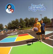 All you need is chalk or tape to make the squares, a ball that will bounce, and at least 4 players. How To Paint And Lay Out A Four Square Court Peaceful Playgrounds