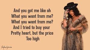 Rihanna Love On The Brain Lyrics Rihanna Love Music Video Song Lyrics