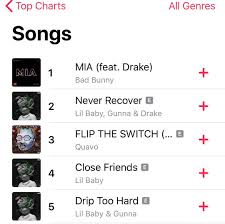 Drake Features Hold 3 Of The Top 3 Spots On The Apple Music