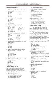 Maybe you would like to learn more about one of these? Kumpulan Soal Bahasa Inggris Kelas 5 Worksheet