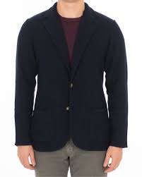 Look no further than our italian knit blazer. Lardini Knitted Wool Blazer Blue Bei Careofcarl De