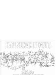 Laporan hari sukan negara sk skarok | oktober 2016. Poster Hari Sukan Negara