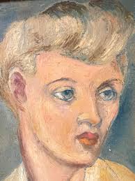 Portrait of a Young Man Oil