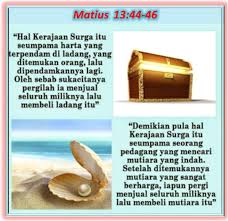 Peribahasa merupakan salah satu karya sastra dalam bahasa indonesia. Perumpamaan Tentang Harta Terpendam Dan Mutiara Berharga Renungan Harian Katolik