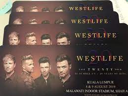 It's been 20 years plus and these lads are still killing it! Letting Go Vip Westlife Concert Malaysia Ticket Tickets Vouchers Event Tickets On Carousell