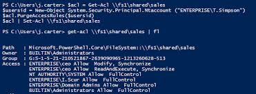 How To Manage File System Acls With Powershell Scripts