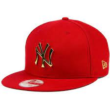 New Era New York Yankees League O Gold 9fifty Snapback Cap Hats For Men Mens Hats Baseball Snapback Cap