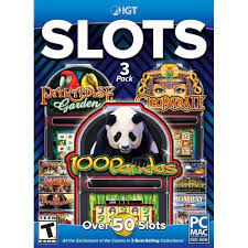 Igt Slots 3pk 100 Pandas Cleopatra And Paradise Garden Pc Games Igt Slots Casino Video Game Genre