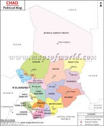 Plan your next route like a pro and find 1000s of routes from our community of guides, athletes and locals. Political Map Of Chad Chad Regions Map