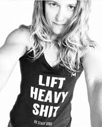 LiftHeavyShit . Loving seeing all of our shirts in the wild and women  lifting heavy! . What's your favorite part about lifting heavy? Tell me  below before Tuesday and I'll pick a
