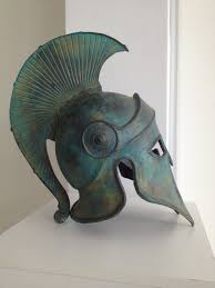 Greek Helmet Ancient Corinthian Helmet Greek Spartan Helmet Etsy Greek Helmet Corinthian Helmet Ancient Armor