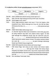 Membaca petikan teks dengan sebutan dan intonasi yang betul. Thn 4 Pemahaman Bm Sjkc Malay Language Exam Papers Language
