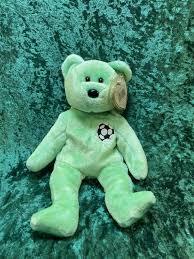 Kicks Bear Beanie Baby Tag Errors Etsy Baby Beanie Beanie Bears Beanie