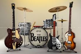 The newly painted rickenbacker can be seen in the live satellite performance of all you need is love in june of 1967. Beatles Gear 1964 Sold By The Beatles In 3d On Storenvy