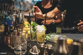 Prepare 3 cocktail drinks according to standard recipes these should include blending, shaking, stirring and 4. Preparing Cocktails High Res Stock Photo Getty Images