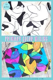 Color Mixing With Crayons With Leaves The Kitchen Table Classroom In 2020 Color Mixing Leaf Drawing Color