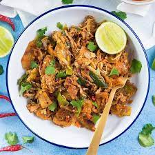 Sri Lankan Chicken Kottu Roti Stir Fried Chopped Flatbread Sri Lankan Style Koththu Roti Is A Popular Sri Lankan Foo Indian Food Recipes Food Dinner Recipes