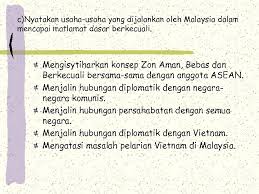 Pendidikan moral kod kertas : Bab 9 Malaysia Dalam Kerjasama Antarabangsa Perang
