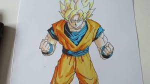 Learn how to draw anime simply by following the steps outlined in our video lessons. How To Draw Goku Super Saiyan