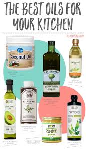The Best Oils For Your Kitchen Healthy Cooking Oils Healthy Oils Best Cooking Oil