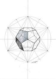 Dodecahedron Solid Polyhedra Geometry Symmetry Handmade Mathart Regolo54 Geometric Drawing Geometric Patterns Drawing Geometry Art