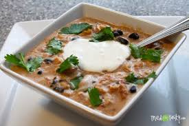 A white cheese, such as monterey jack, or sour cream are often added when served. Crock Pot Cream Cheese Chicken Chili Tried And Tasty
