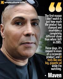 Maven gets it.......