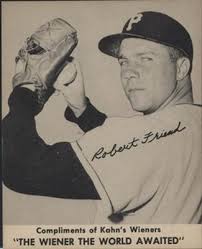 1957 Kahn's Wieners (F155-3) Baseball