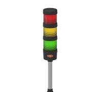 Stack Light - 3 / Pedestal / Yes