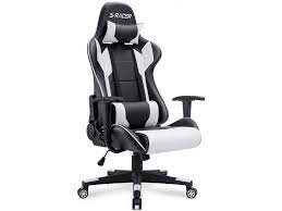homall racing style ergonomic computer gaming chair with high back swivel pu leather seat height adjustable and lumbar gaming chair best office chair chair
