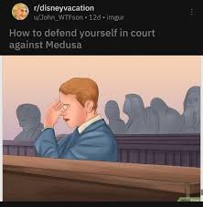 How To Defend Yourself In Court Against Medusa Funny Memes Terrible Puns How To Defend Yourself