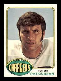 1976 Topps #337 Pat Curran VG/VGEX Chargers 501760