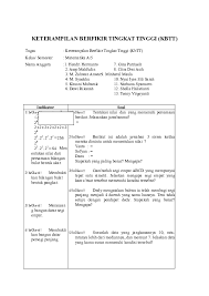 *semua bilangan bila dipangkatkan 0 hasilnya 1. Doc Soal Kbtt Nyai St S Academia Edu