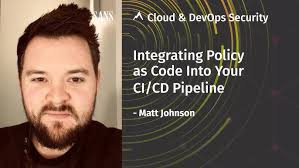 Integrating Policy as code into your CI/CD pipeline