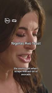 Who remembers this viral moment when Nigella made avocado toast?  #nigellalawson #simplynigella #avocadotoast #avocado #food #cooking  #wchannel #uktvplay