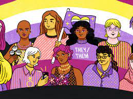 Some of the swaggest swag sexiest people you could ever even dream of meeting having amazing non binary people typically use they/them pronouns, but can use she/her, he/him, zie/zer. What Does It Mean To Be Nonbinary Or Enby