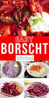 Easy Ukrainian Borscht Recipes Clean Eating Recipes Cooking Recipes