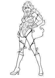In this incident, various dc hero characters became victims. Parentune Free Printable Poison Ivy Coloring Picture Assignment Sheets Pictures For Child