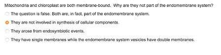 Which One Of The Following Is Not Considered As A Part Of The Endomembrane  System ?[2011M]A)Golgi Complexb)Peroxisomec)Vacuoled)Lysosomecorrect Answer  Is Option 'B'. Can You Explain This Answer? - Edurev Neet Question