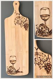 Wood Burning Chopping Board Pyrography Wood Burning Crafts Wood Burn Designs Wood Burning Art