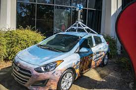 Its maps are simpler than the others, with larger icons, brighter. Google Maps Street View Auto Kostenloses Foto Auf Pixabay