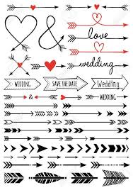 Free Arrow Svg Files Hand Drawn Wedding Bullet Journal Inspiration Hand Lettering