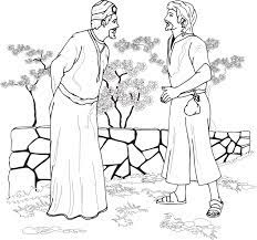 Ahab asks to buy naboth's vineyard. Coloring Page Ahab Wants Naboths Vineyard Sunday School Coloring Pages Childrens Bible Study Vacation Bible School
