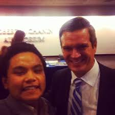 Meeting and discussing with Mr. Chris Whatley (UNA-USA Exe…