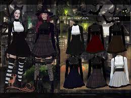 Download free sims 4 resources like clothes mod with cc package male, female, maxis match, alpha and also korean and japanese clothes. Dansimsfantasy The Sims4 Cc Clothing Female Dsf Dress Secret