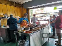 Nissan dealer, poliklinik dr azhar, restoren joe cendul pulut. Nasi Kandar Serendah Rm1