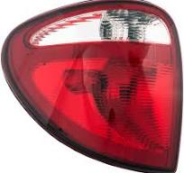 Dorman 1611234 Driver Side Tail Light Assembly Compatible with Select  Chrysler/Dodge Models